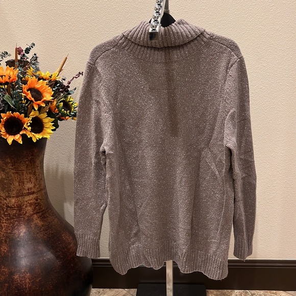 NWOT, “Natural Reflections” XXL Sweater.  Color - Tan - Picture 2 of 6